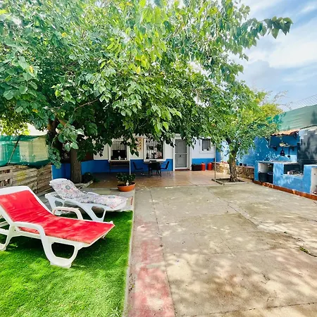 Estudio Adosado Acogedor Con Jardin, Barbacoa Y Parking Privado *