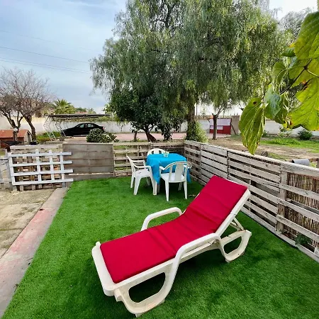 Estudio Adosado Acogedor Con Jardin, Barbacoa Y Parking Privado Ferienhaus